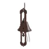 Vintage Cast Iron Rooster Bell for Home and Garden Decor