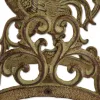 Rustic Rooster Cast Iron Hose Organizer for Garden