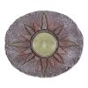 Sun Glowing Stepping Stone - Outdoor Garden Decor with Solar Powered LED Lights