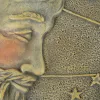 Celestial Wall Plaque - Decorative Celestial Moon and Stars Wall Art